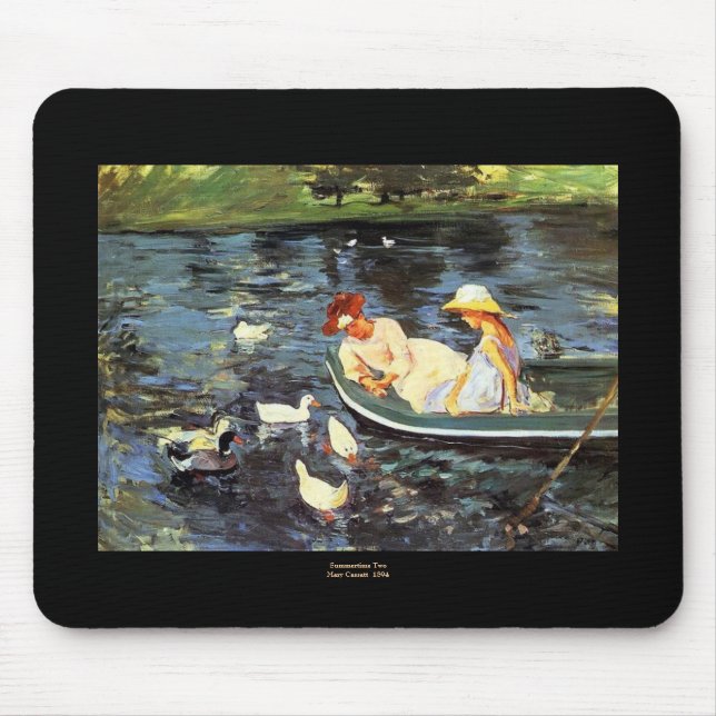 Tapis De Souris Mary Cassatt L'été (Devant)