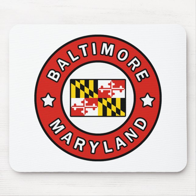 Tapis De Souris Maryland de Baltimore (Devant)