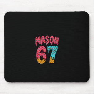 Tapis De Souris Mason 67 Glace Mem Funny Six Seven (sur Ck) Pu