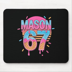 Tapis De Souris Mason 67 Mème Crème Glacée Bysebyll Goutte 