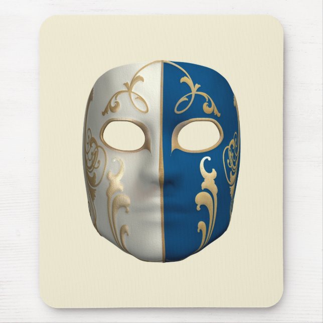 Tapis De Souris Masque de Carnaval (Devant)