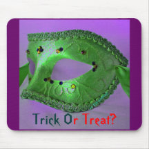 "Masquerade" Trick Ou Treat Mousepad - Personnalis