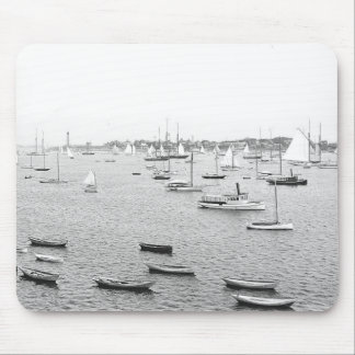 Tapis De Souris Massachusetts du port de Marblehead 1900