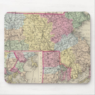 Tapis De Souris Massachusetts Et Rhode Island 2