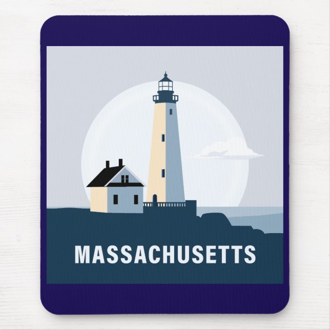 Tapis De Souris Massachusetts, États-Unis d'Amérique (Devant)