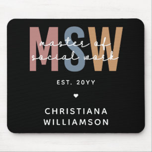 Tapis De Souris Master en travail social en MSW