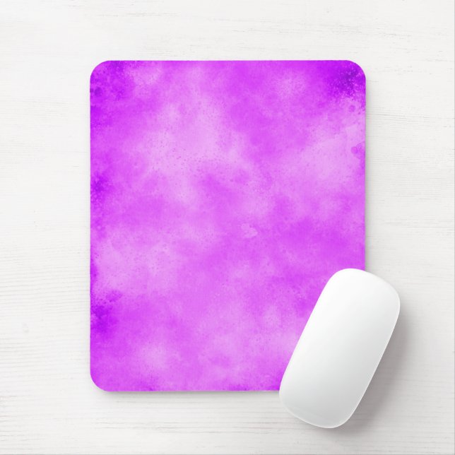 Tapis De Souris Mat de la souris de l'effet Cloud violet (Avec souris)