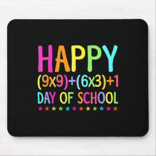 Tapis De Souris Math Formula 100 Jours De L'École Enseignant Garço