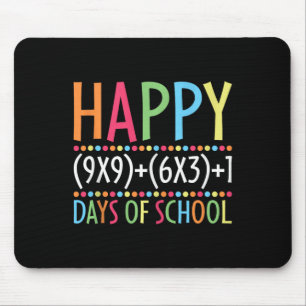 Tapis De Souris Math Formula 100 Jours D'École Drôle Enseignant Ma