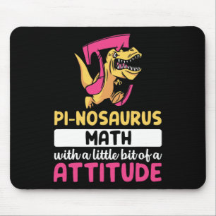 Tapis De Souris Mathématiques Pi Dinosaur Dino Pi Day