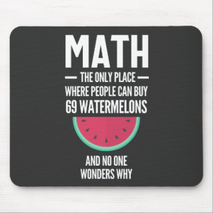 Tapis De Souris Maths. Drôle Math Sarcasm Citation Cadeau
