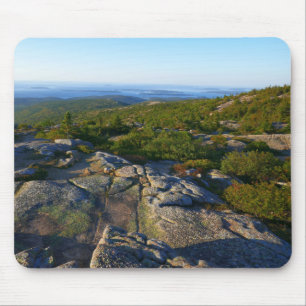 Tapis De Souris Matin au sommet du mont Cadillac à Acadia