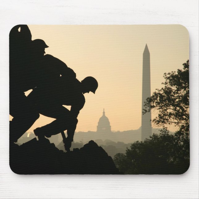 Tapis De Souris Matin Mousepad d'Iwo Jima (Devant)