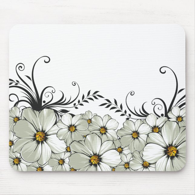 Tapis De Souris matinée marguerite (Devant)