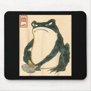 Tapis De Souris Matsumoto Hoji Grenouille japonaise Ukiyo-e Mème d
