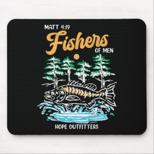 Tapis De Souris Matt 419 Pêcheurs D'Hommes Pères Chrétiens Pêcheur