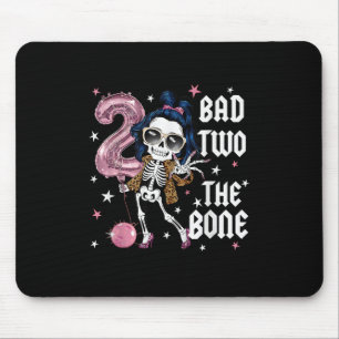 Tapis De Souris Mauvais Deux Décorations de la fête de l'os Garçon