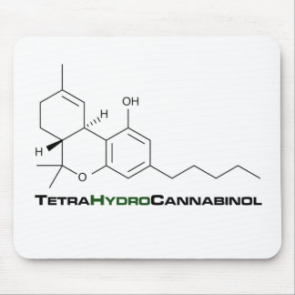 Tapis De Souris Mauvaise herbe de THC