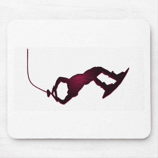 Tapis De Souris Mauvaise humeur de WakeBoard (Devant)