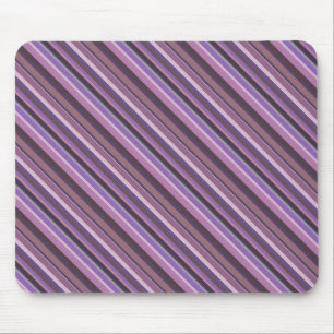 Tapis De Souris Mauve diagonal stripes