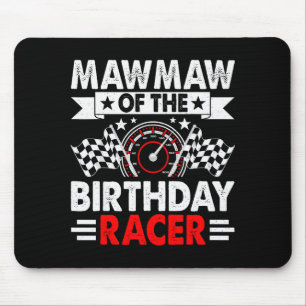 Tapis De Souris Mawmaw de la fête de la voiture de course d'annive