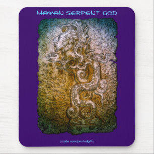 Tapis De Souris MAYAN Serpent God Mousepad Series