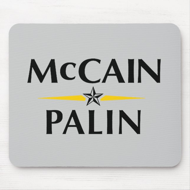 Tapis De Souris MCCAIN PALIN Mousepad (Devant)