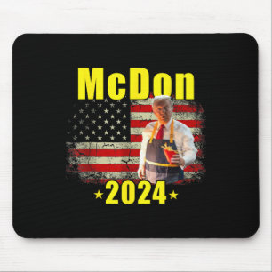 Tapis De Souris Mcdon 2024 Drôle Donald Trump Cuisine française de