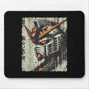 Tapis De Souris Mécanique Japonaise Chef Robot Anime Art Vintage H