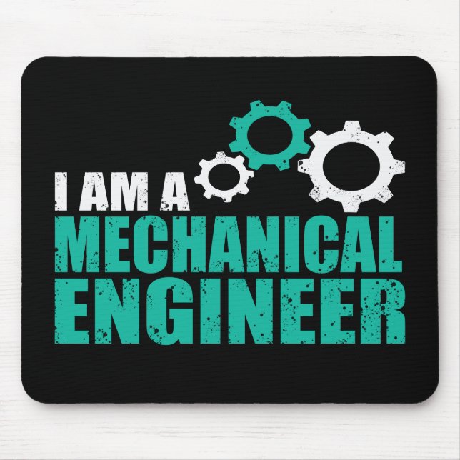 Tapis De Souris Mechanical Engineering Funny Engineer (Devant)