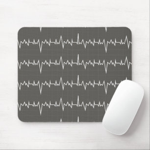Tapis De Souris Médecin Cardiac Heartbeat Médicale Hospital Heal