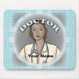 Tapis De Souris Médecine féminine noire