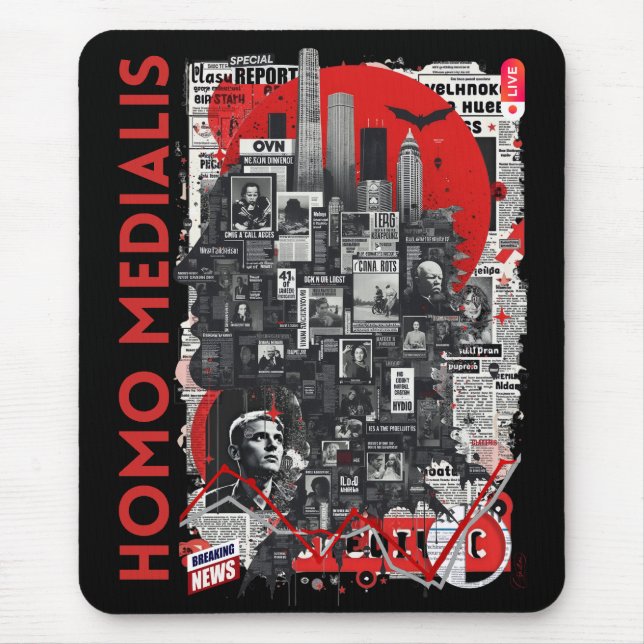 Tapis De Souris Médias homos (Devant)