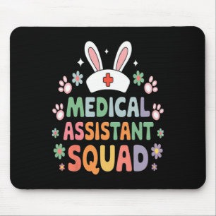 Tapis De Souris Médicale Crâne Istant OEufs de lapin de Pâques