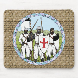 Tapis De Souris Medieval Knights Templar