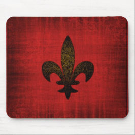 Tapis de souris médiéval rouge