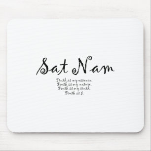 Tapis De Souris Méditation affirmations Sat Nam Kundalini Yoga