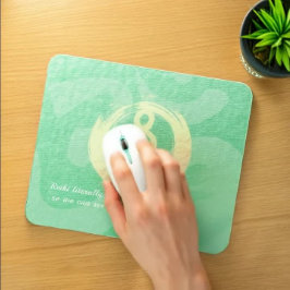 Tapis De Souris Méditation de l'instructeur de yoga Pose Zen Om Ci