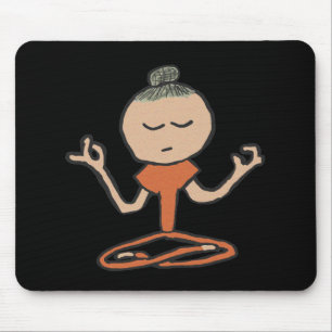 Tapis De Souris Méditer bouddhiste