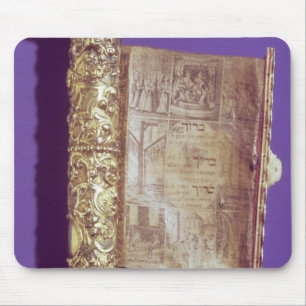 Tapis De Souris Megillah dans un cas argenté, Vienne, c.1715