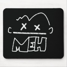 Tapis De Souris Meh Funny Face Emoji