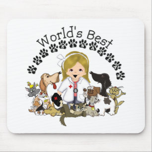 Tapis De Souris Meilleur Mousepad vétérinaire du monde