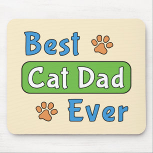Tapis De Souris Meilleur papa chat du monde