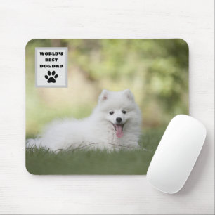 Tapis De Souris Meilleur papa chien personnalisé sur mesure