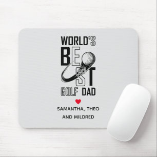 Tapis De Souris Meilleur papa de golf au monde - Drôle et pensant
