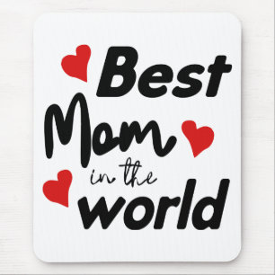 Tapis De Souris Meilleure maman au monde Fête des mères