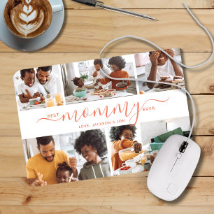 Tapis De Souris Meilleure Maman du Monde Collage de Photos Cadeau