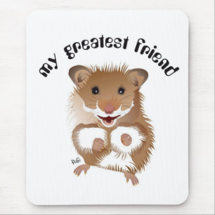 Tapis De Souris Mein grösster Freund, Hamster Mauspad