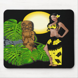 Tapis De Souris Mélange hawaïen Mousepad