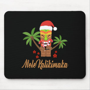 Tapis De Souris Mele Kalikimaka Joyeux Noël Hawaïen Noël cadeau de